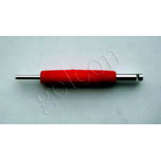 Отвертка д/золотника двусторонняя.