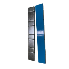 Вантажі балансувальні самоклейка 20 мм Україна сталь 5-10, синій скотч ,100 шт.